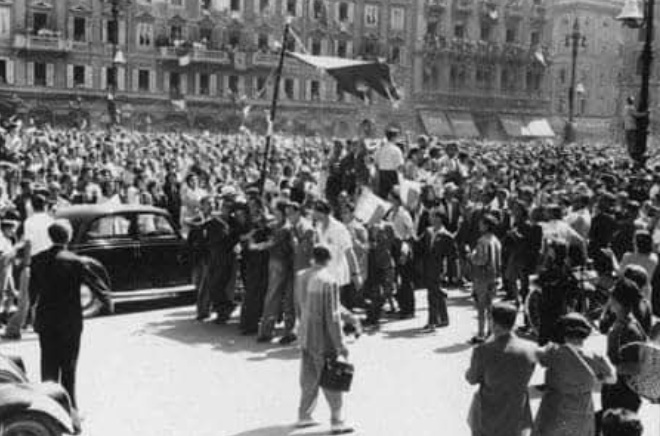 12 GIUGNO 1945: TRIESTE È LIBERA E ITALIANA!